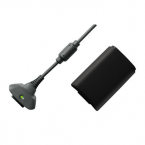 Play & Charge Kit pack De Batteries Rechargeables Noir