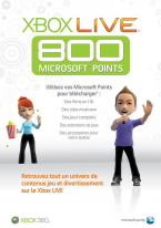 Xbox Live 800 Points