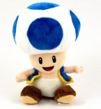 Peluche Toad New Super Mario Wii 16cm