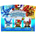 Skylanders Spyro's Adventure Whirlwind+Double Trouble+Drill Serg