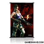 Resident Evil Cloth Wall Scroll - Sheva