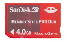 Memory Stick Pro Duo 4.0 Gb