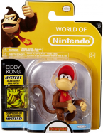 Diddy Kong With Mystery Accessory Figurine
