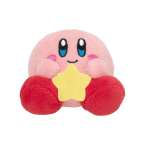 Kirby Mascot Plush Keychain - Kirby With Star -