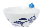 Dragon Quest Smile Slime Japanese Series Rice Bowl Blue