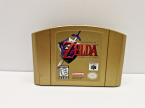 The Legend Of Zelda - Ocarina of Time - Gold Cartridge