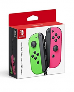 Paire de manettes Joy-Con Vert Néon & Rose Néon