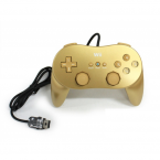 Wii Classic Controller Pro Gold Club Nintendo