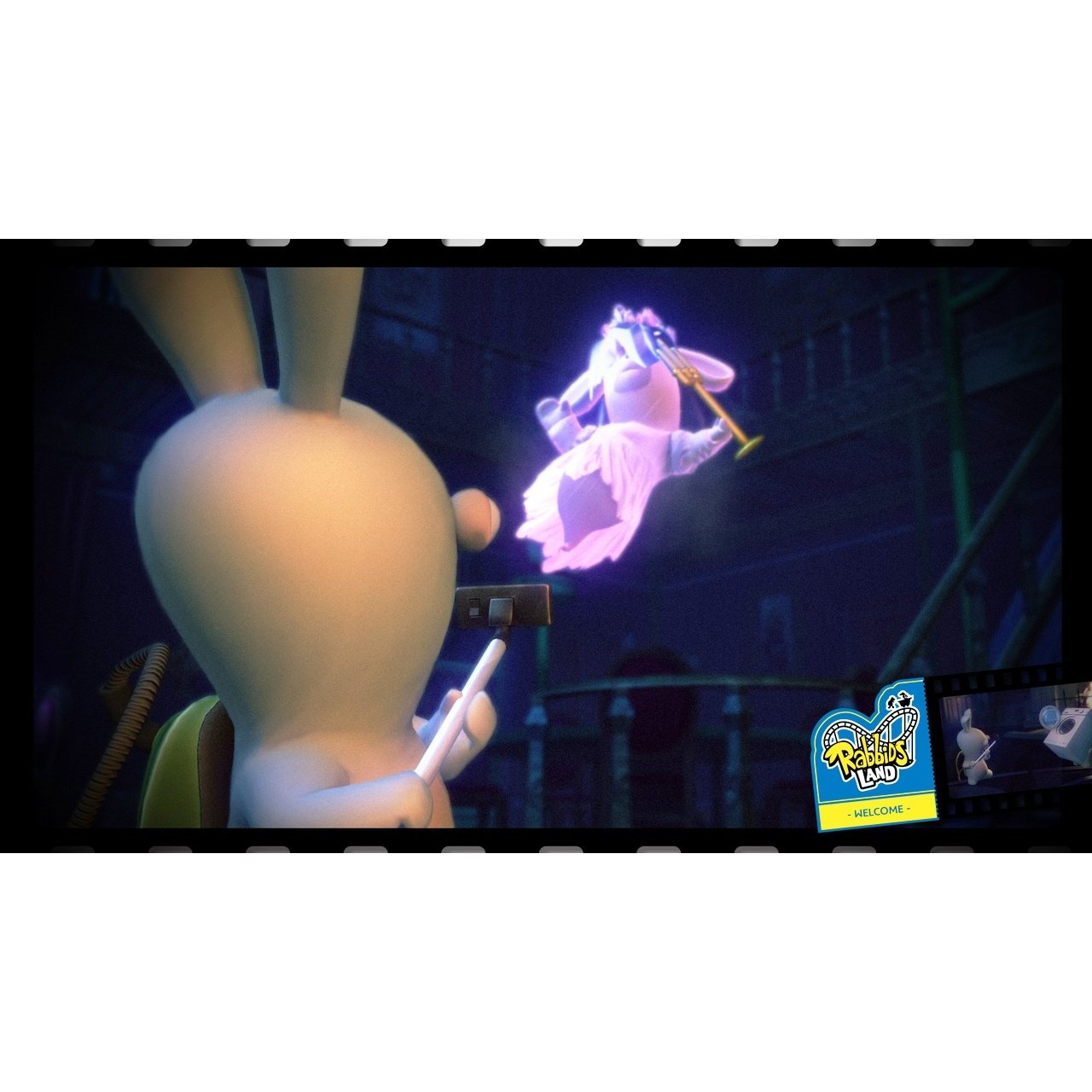 Jeu Wii U : Les Lapins Crétins Land - Version Française NEUVE - Action/aventure - PEGI 3